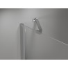 Mexen Mist-H Duo Duschkabine schwenkbar 95 x 95 cm, transparent, Chrom - 8A5-095L-095P-01-00