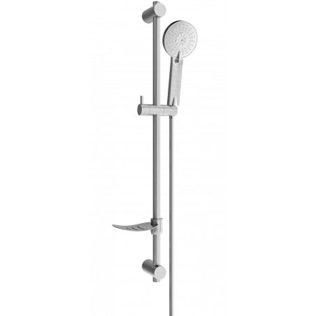 Mexen DF40 schiebbares Duschset, Graphit - 785404582-66