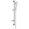 Mexen DF40 schiebbares Duschset, Graphit - 785404582-66