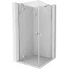 Mexen Mist-H Duo Duschkabine schwenkbar 100 x 100 cm, transparent, chrom - 8A5-100L-100P-01-00