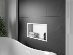 Mexen X-Wall-R Nischenregal mit Verkleidung 60 x 30 cm, weiß - 1920603010