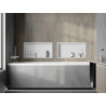 Mexen X-Wall-R Nischenregal mit Kragen 60 x 30 cm, weiß - 1920603010