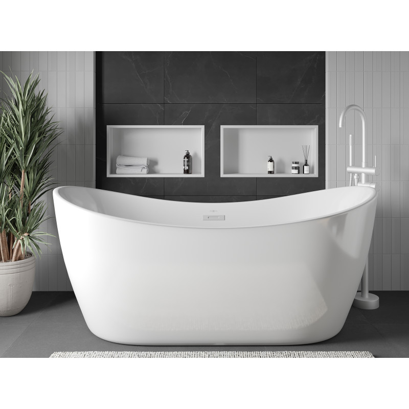 Mexen X-Wall-R Nischenregal mit Kragen 60 x 30 cm, weiß - 1920603010