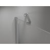Mexen Mist-H Duo Duschkabine schwenkbar rechts 75 x 105 cm, transparent, Chrom - 8A5-075L-105P-01-00