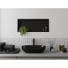 Mexen X-Wall-R Nischenregal mit Flansch 60 x 30 cm, schwarz - 1970603010