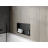 Mexen X-Wall-R Nischenregal mit Flansch 60 x 30 cm, schwarz - 1970603010