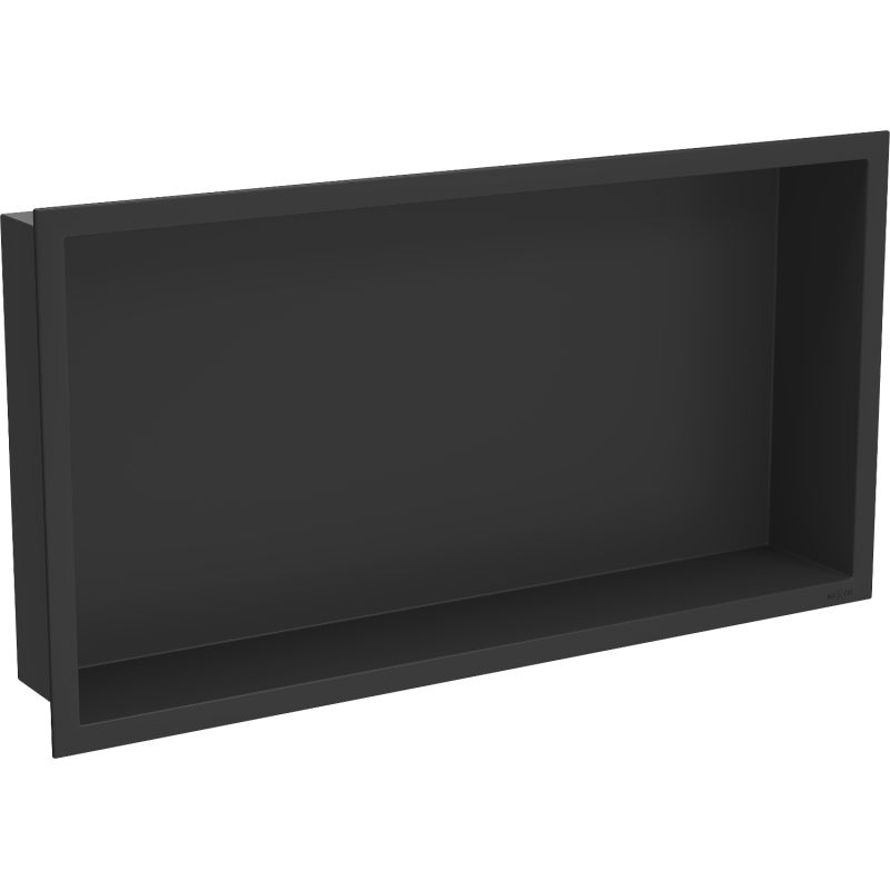 Mexen X-Wall-R Nischenregal mit Flansch 60 x 30 cm, schwarz - 1970603010