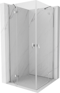 Mexen Mist-H Duo Duschkabine klappbar 110 x 110 cm, transparent, Chrom - 8A5-110L-110P-01-00