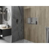 Mexen X-Wall-R Nischenregal mit Rahmen und Regal 60 x 30 cm, Inox - 1910603010S