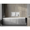 Mexen X-Wall-R Nischenregal mit Rahmen und Regal 60 x 30 cm, weiß - 1920603010S