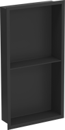 Mexen X-Wall-R Einbauregal mit Flansch und Auflage 60 x 30 cm, Schwarz - 1970603010S
