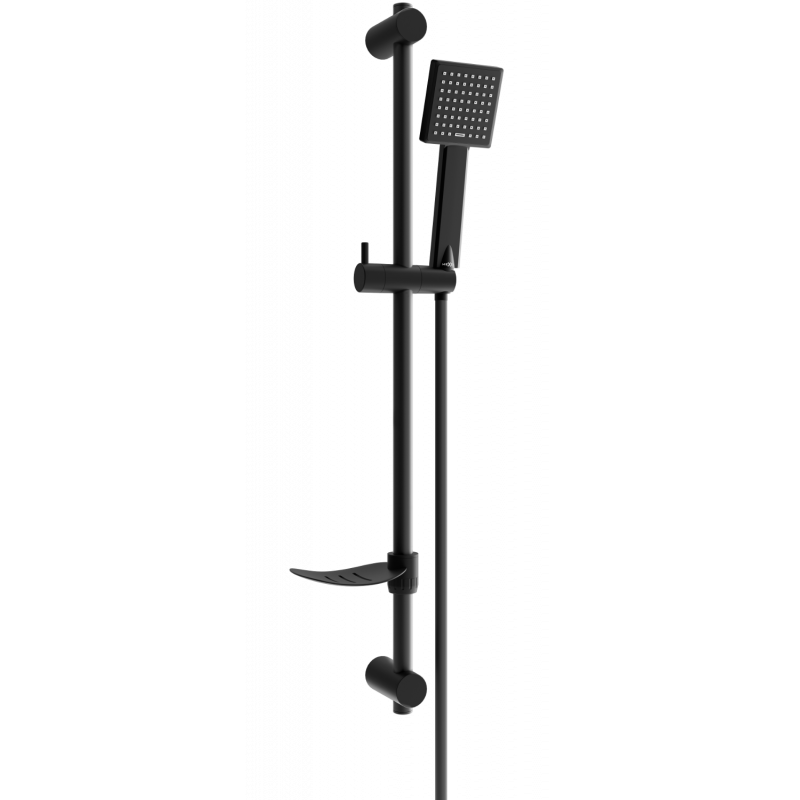 Mexen DF45 verstellbares Duschset, schwarz - 785454582-70