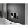 Mexen X-Wall-R Nischenregal mit Flansch und Ablage 60 x 30 cm, schwarz - 1970603010S