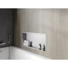 Mexen X-Wall-R Nischenablage mit Flansch 75 x 30 cm, Inox - 1910753010