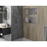 Mexen X-Wall-R Nischenablage mit Flansch 75 x 30 cm, Inox - 1910753010