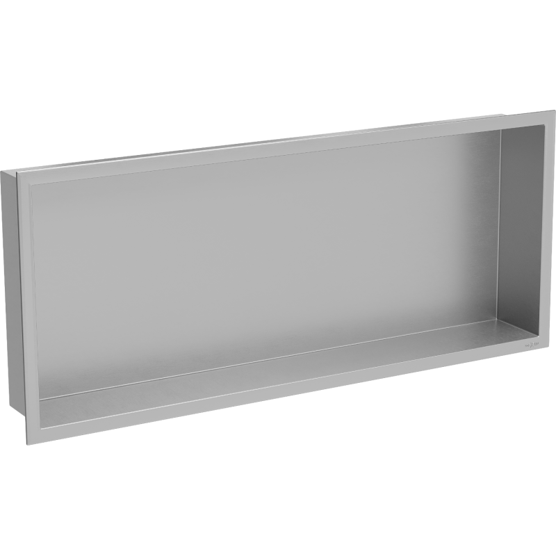Mexen X-Wall-R Nischenablage mit Flansch 75 x 30 cm, Inox - 1910753010