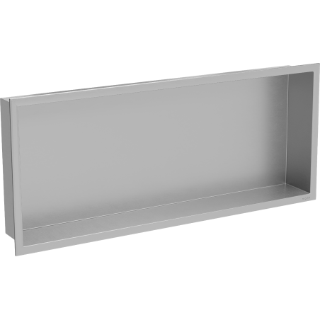 Mexen X-Wall-R Nischenablage mit Flansch 75 x 30 cm, Inox - 1910753010