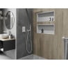 Mexen X-Wall-R Nischenregal mit Flansch 75 x 30 cm, weiß - 1920753010