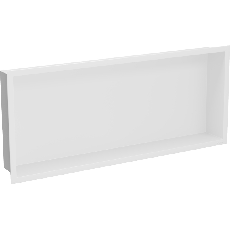 Mexen X-Wall-R Nischenregal mit Flansch 75 x 30 cm, weiß - 1920753010