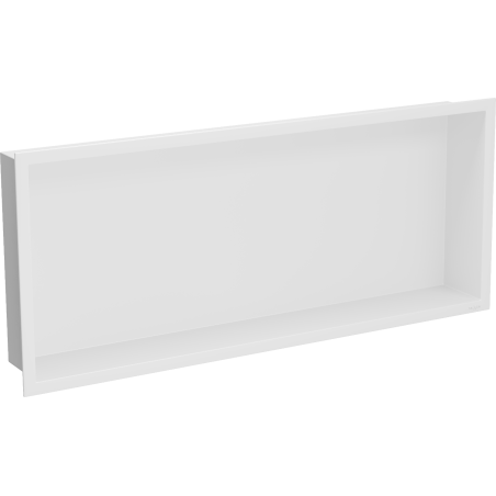 Mexen X-Wall-R Nischenregal mit Flansch 75 x 30 cm, weiß - 1920753010
