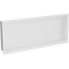 Mexen X-Wall-R Nischenregal mit Flansch 75 x 30 cm, weiß - 1920753010