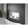 Mexen X-Wall-R Nischenregal mit Flansch 75 x 30 cm, weiß - 1920753010