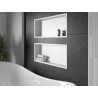 Mexen X-Wall-R Nischenregal mit Kragen 75 x 30 cm, weiß - 1920753010