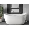 Mexen X-Wall-R Nischenregal mit Flansch 75 x 30 cm, weiß - 1920753010