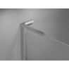 Mexen Mist-H L Duo Duschkabine schwenkbar rechts 70 x 80 cm, transparent, Chrom - 8A5L-070L-080P-01-00