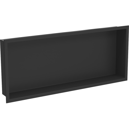 Mexen X-Wall-R Nischenregal mit Abdeckung 75 x 30 cm, schwarz - 1970753010