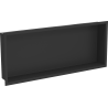 Mexen X-Wall-R Nischenregal mit Flansch 75 x 30 cm, schwarz - 1970753010