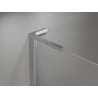 Mexen Mist-H L Duo Duschkabine schwenkbar links 90 x 80 cm, transparent, Chrom - 8A5L-090L-080P-01-00