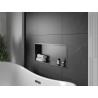 Mexen X-Wall-R Nischenregal mit Flansch 75 x 30 cm, schwarz - 1970753010