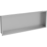Mexen X-Wall-R Nischenregal mit Flansch 90 x 30 cm, Inox - 1910903010