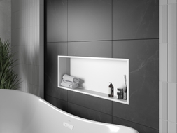 Mexen X-Wall-R Wandregal mit Rahmen 90 x 30 cm, weiß - 1920903010