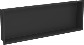 Mexen X-Wall-R Nischenregal mit Flansch 90 x 30 cm, schwarz - 1970903010