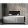Mexen X-Wall-R Nischenregal mit Rahmen 90 x 30 cm, schwarz - 1970903010
