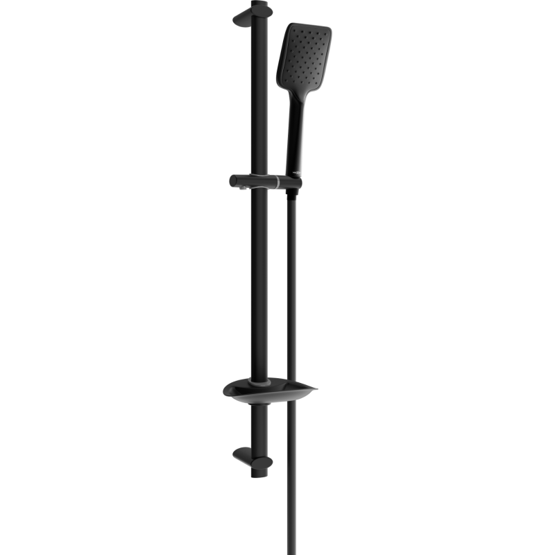 Mexen DB62 Duschset verschiebbar, schwarz - 785624584-70