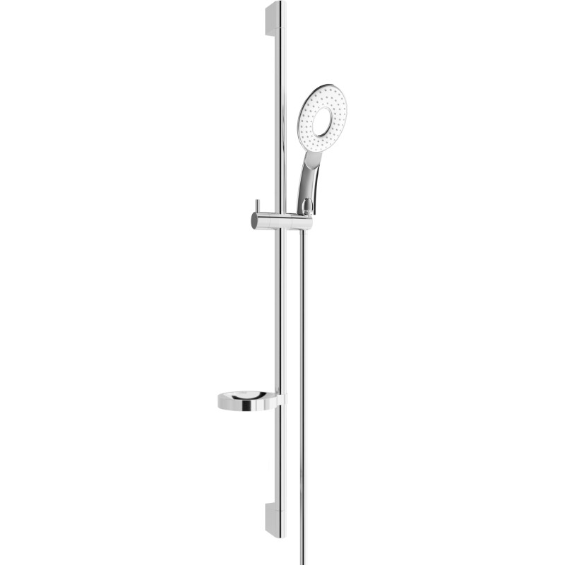 Mexen DS73 Duschset mit verschiebbarem Duschhalter, Chrom - 785734583-02