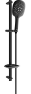 Mexen DB22 schwarzes, verschiebbares Duschset - 785224584-70