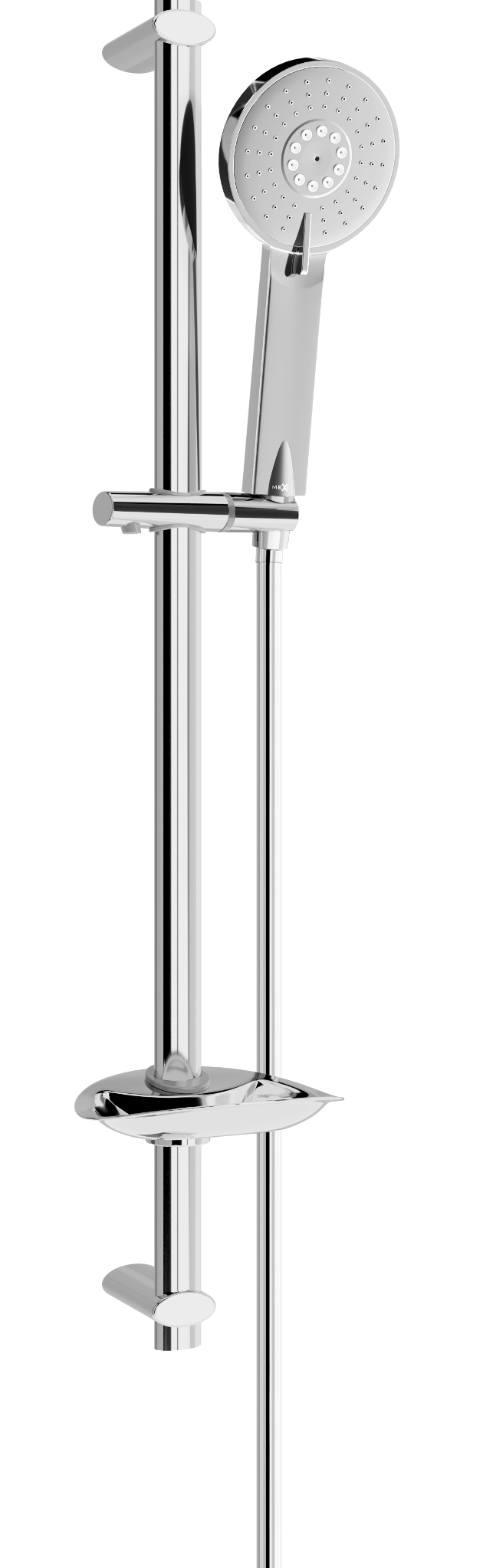 Mexen DB40 Schiebe-Dusch-Set, Chrom - 7785404584-00