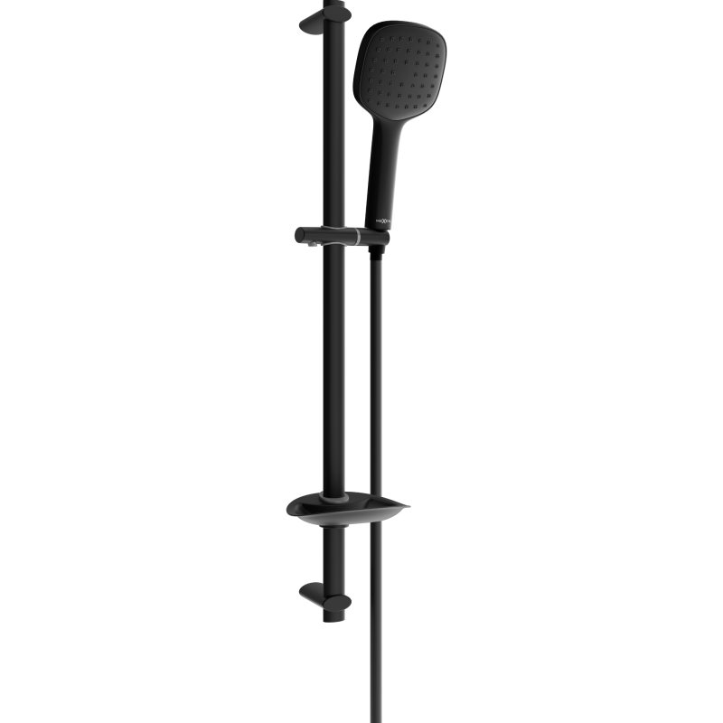 Mexen DB33 schiebbares Duschset, schwarz - 785334584-70