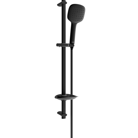 Mexen DB33 schiebbares Duschset, schwarz - 785334584-70