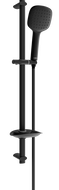Mexen DB33 schiebbares Duschset, schwarz - 785334584-70