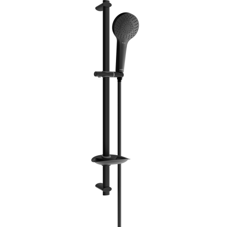 Mexen DB05 Schiebbares Duschset, schwarz - 785054584-70