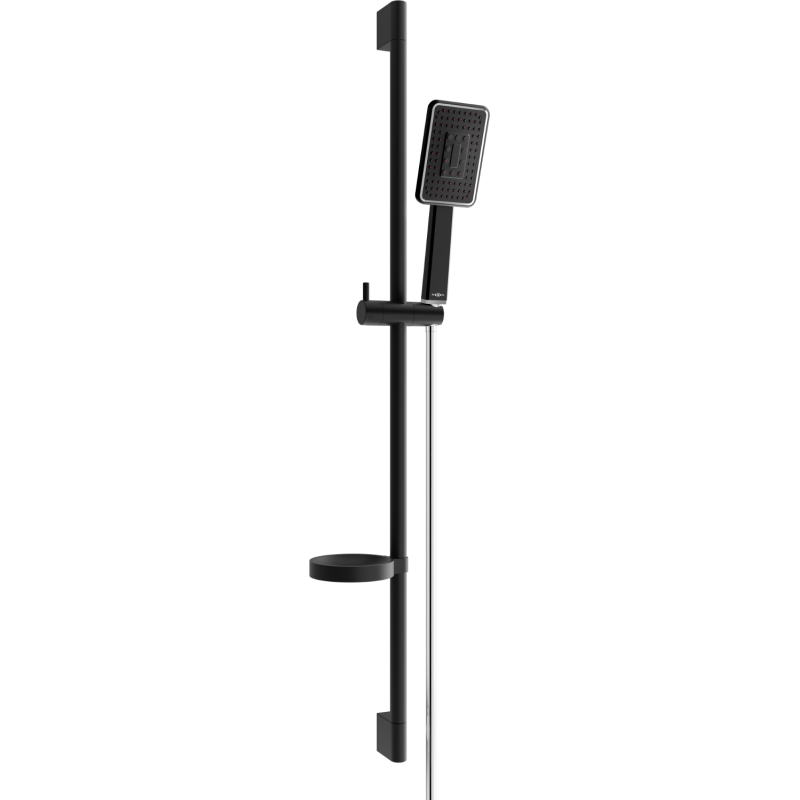 Mexen DS54 schiebbares Duschset, schwarz/chrom - 785544583-17