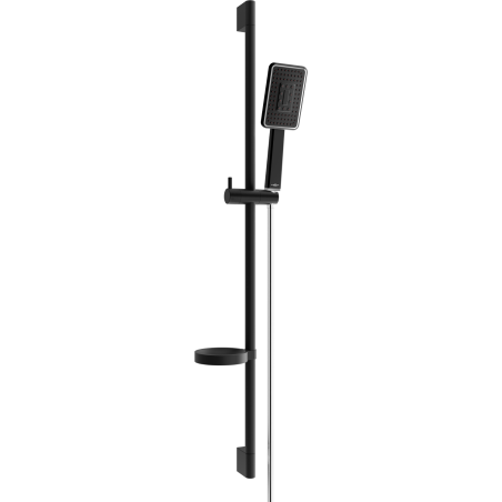 Mexen DS54 schiebbares Duschset, schwarz/chrom - 785544583-17