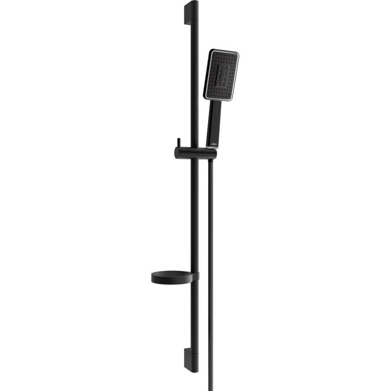 Mexen DS54 schwarzes, verschiebbares Duschset - 785544583-71
