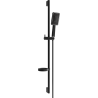 Mexen DS54 schwarzes, verschiebbares Duschset - 785544583-71