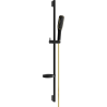 Mexen DS49 schiebbares Duschset, schwarz/gold - 785494583-57